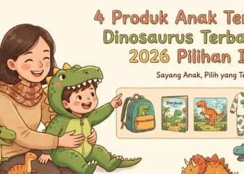 4 Produk Anak Tema Dinosaurus Terbaik 2026, Pilihan Favorit untuk Si Kecil Pecinta Dino