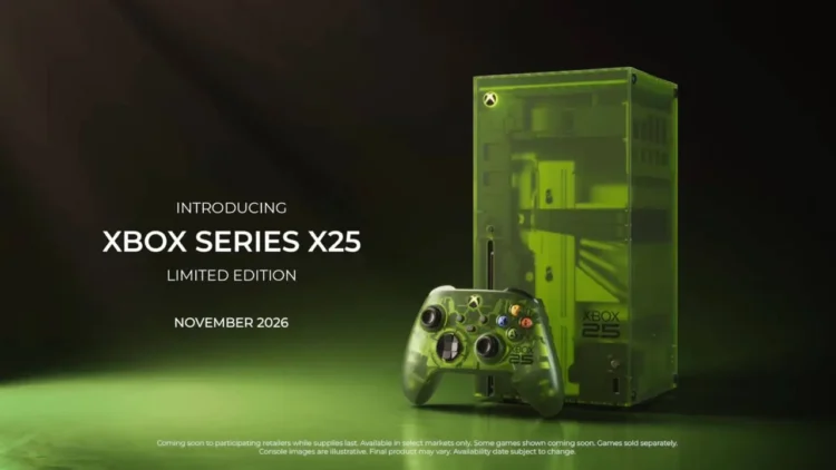 Xbox Series X25 Limited Edition Resmi Diumumkan, Microsoft Ajak Gamer Bernostalgia ke Era Konsol Klasik